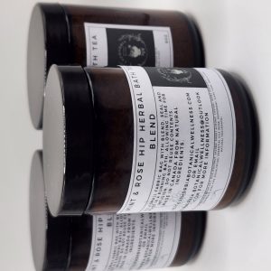 Mint & Rose Hip Herbal Bath Tea Blend